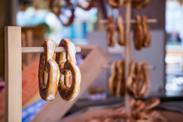 istock Pretzel at a folk festival, Germany 854582816