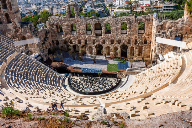 istock Odeon of Herodes Atticus in Athens 854613358