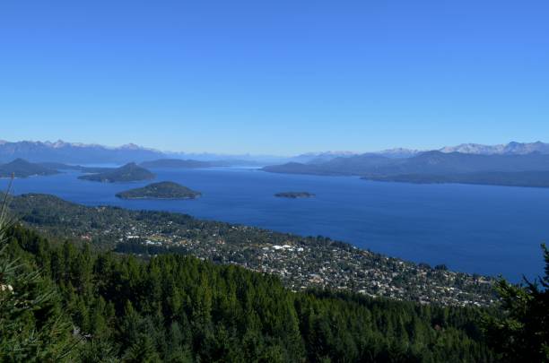 istock Landscape mountains and lakes Bariloche Argentina 854615670