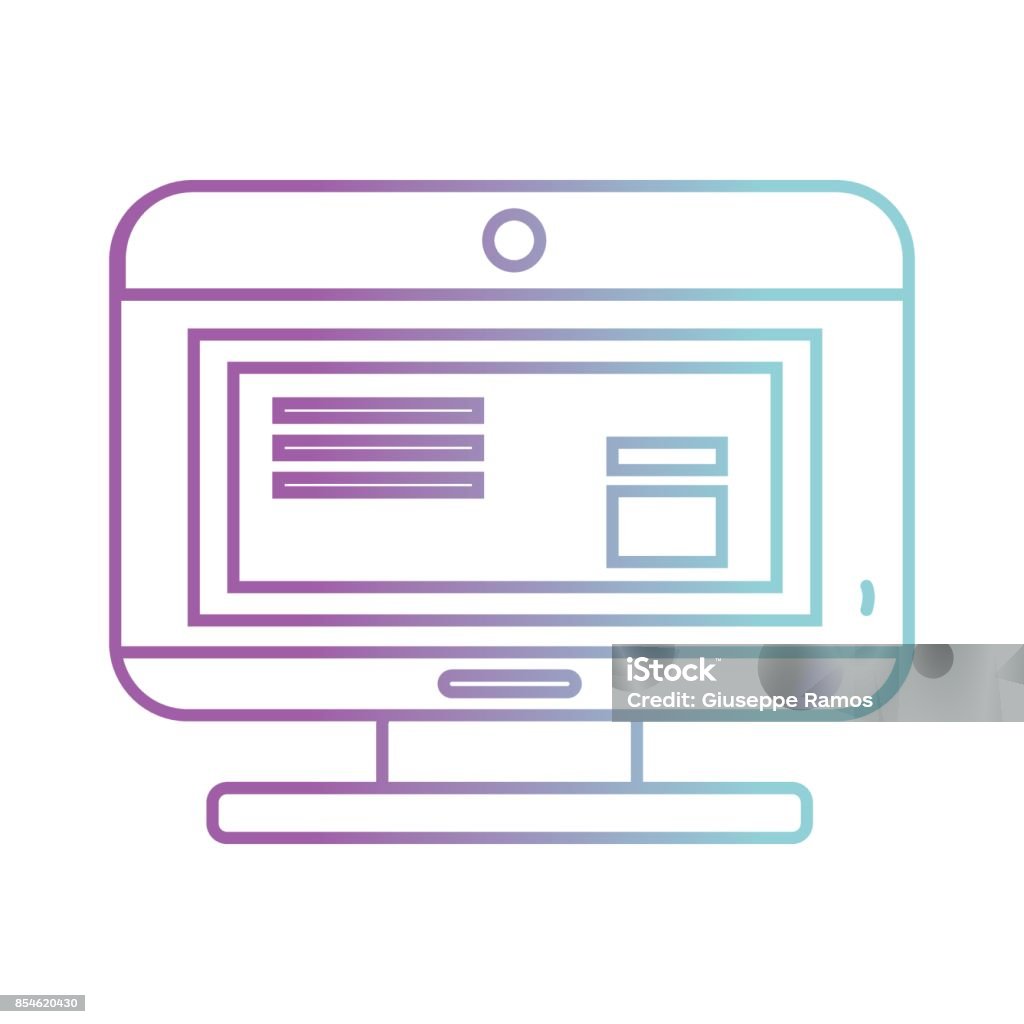 Computer Information Line Line Computer Technology With Document Data Information Stock ...