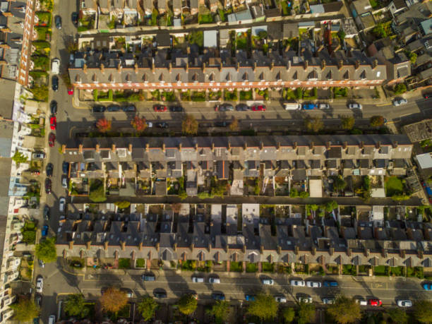 istock Aerial view of Dublin housing, Ireland. 854625270