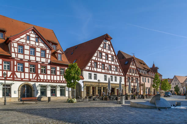 istock Market square, Lauf an der Pegnitz, Germany 854631662