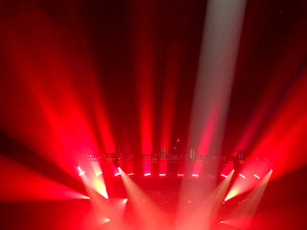 istock Simple and generic show lights, as often used for all kinds of artistic performances. 854653224