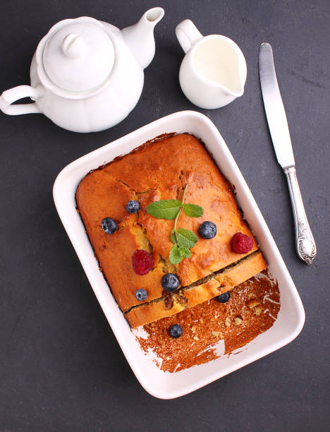 istock homemade cake decorated with raspberries and blueberries 854657174