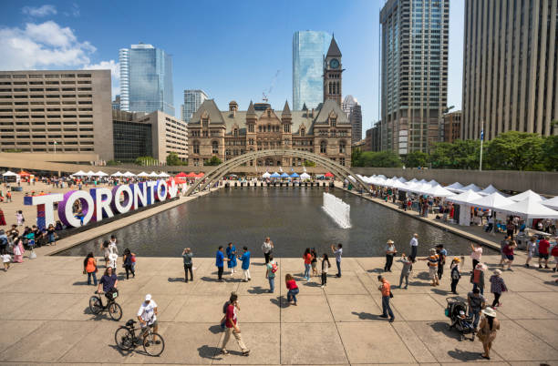 Toronto: The Toronto City Hall, or New City Hall, is the seat of the municipal government of Toronto, Ontario, Canada, and one of the city's most distinctive landmarks.
