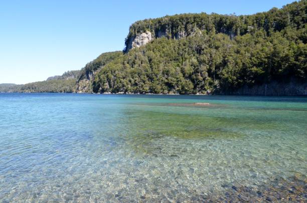 istock Landscape mountains and lakes Bariloche Argentina 854673540