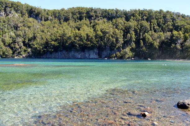 istock Landscape mountains and lakes Bariloche Argentina 854673794