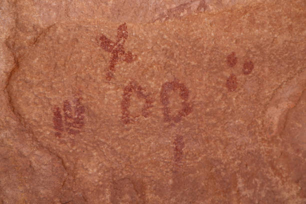 Petroglyphs are usually cultural symbols that reflect the societies and religions of the surrounding tribes. Here at Talampaya National Park, it's possible to see many of them.