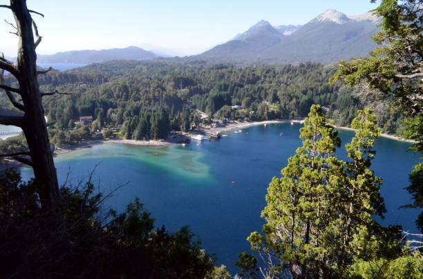 istock Landscape mountains and lakes Bariloche Argentina 854694454