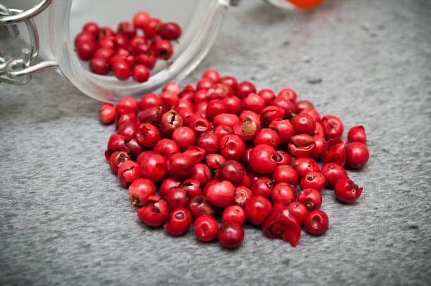 istock Red peppercorn aroma condiment 854730810
