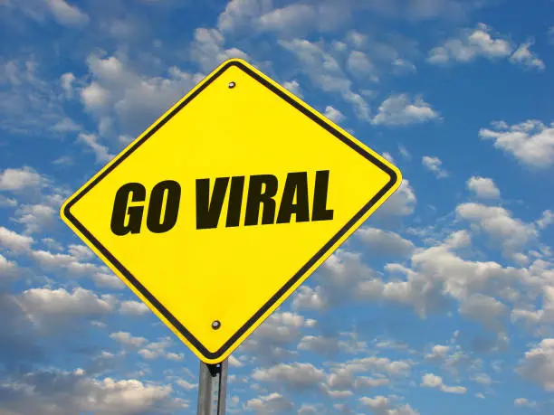 Photo of go viral street sign