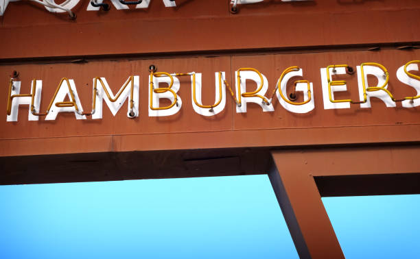 istock neon hamburgers sign 854753600