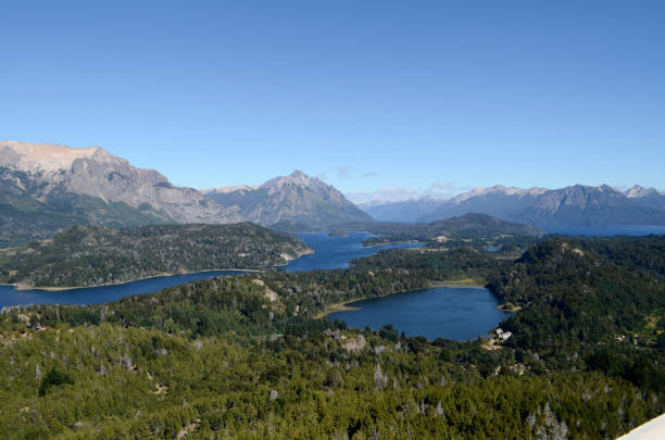 istock Landscape mountains and lakes Bariloche Argentina 854787534