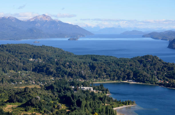istock Landscape mountains and lakes Bariloche Argentina 854797256