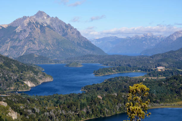 istock Landscape mountains and lakes Bariloche Argentina 854799734