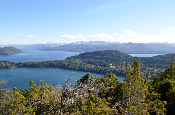 istock Landscape mountains and lakes Bariloche Argentina 854803344