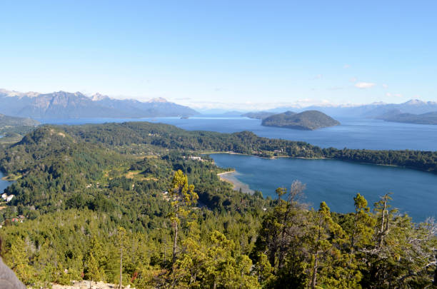 istock Landscape mountains and lakes Bariloche Argentina 854803426