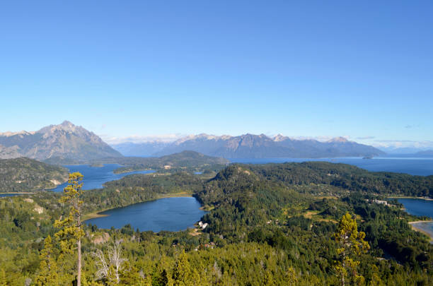 istock Landscape mountains and lakes Bariloche Argentina 854804170