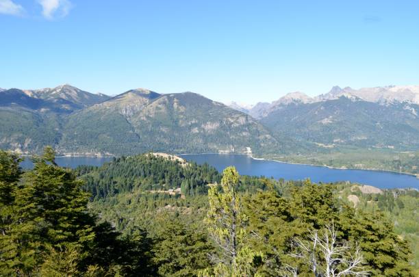 istock Landscape mountains and lakes Bariloche Argentina 854807374
