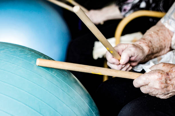 istock Senior Women Drumming 854807412
