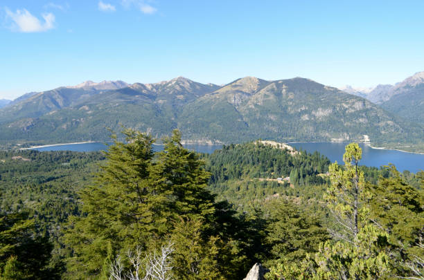 istock Landscape mountains and lakes Bariloche Argentina 854808054
