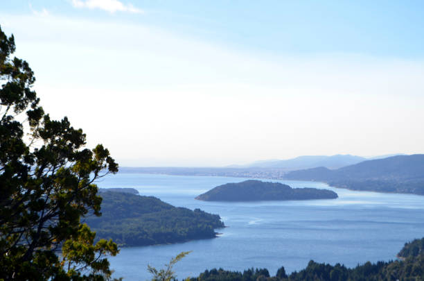 istock Landscape mountains and lakes Bariloche Argentina 854810864