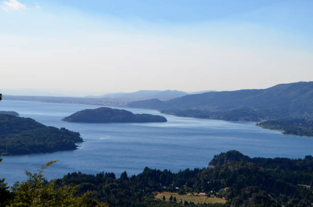 istock Landscape mountains and lakes Bariloche Argentina 854814348
