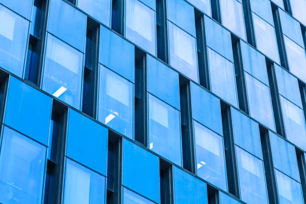 istock Detail glass building background 854819106