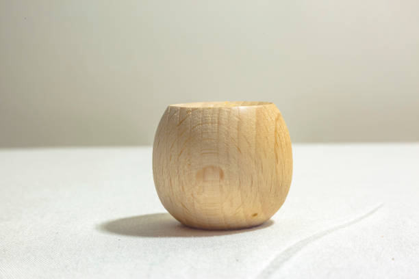 istock Wood cap for a bottle of hot sauce front 854841896