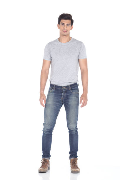 istock Asian black hair, handsome muscle good looking man 854860556