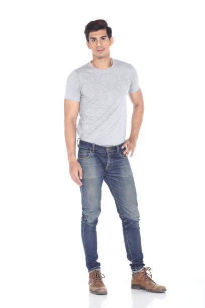 istock Asian black hair, handsome muscle good looking man 854863336
