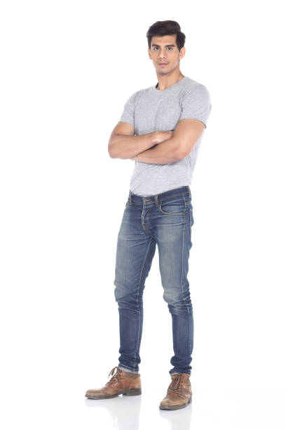 istock Asian black hair, handsome muscle good looking man 854864142