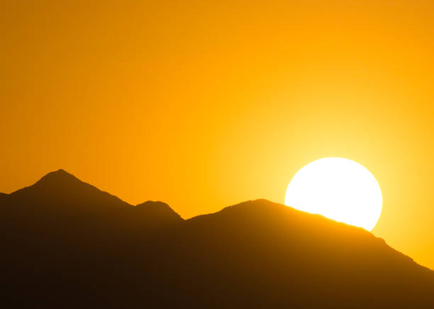 istock sunset in the Sonora Desert and mountains 854870660