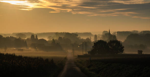 istock Sunrise in East Flanders 854892864