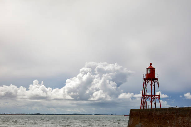 Red lighthouse of Vlissingen, Netherlands
