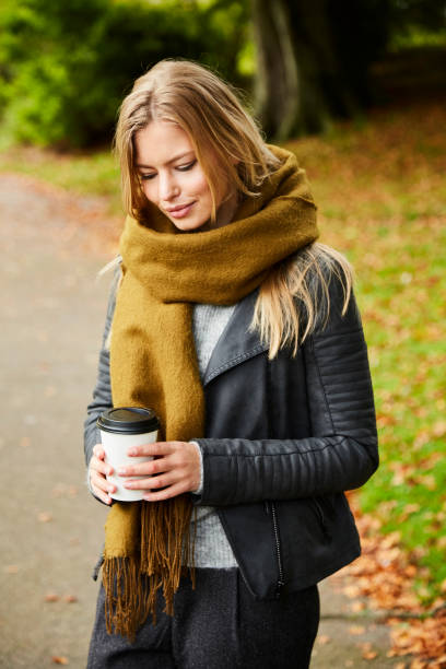 istock Morning coffee in park 854931694