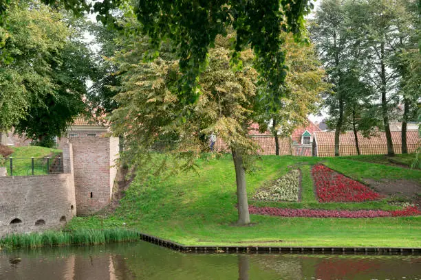 touristic spot in Elburg, Holland