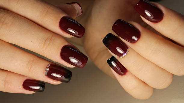 istock stylish design of manicure 854954148