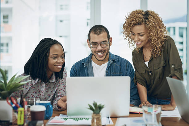 istock The team responsible for setting up a social media campaign 854972428