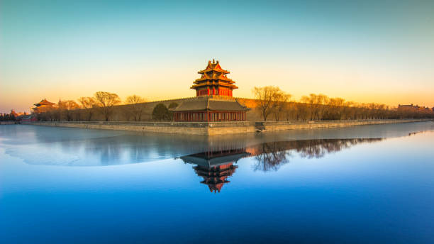 istock Turret of Forbidden City 854985244