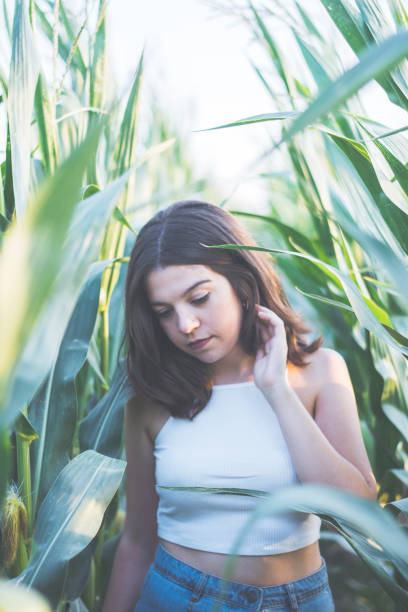 istock Young woman portrait 854992476