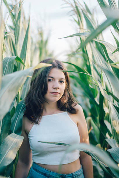 istock Young woman portrait 854992596