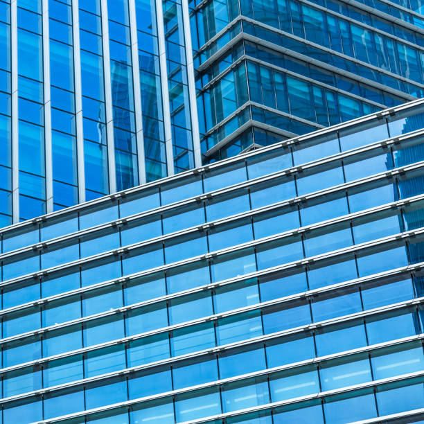 istock Detail glass building background 854999970