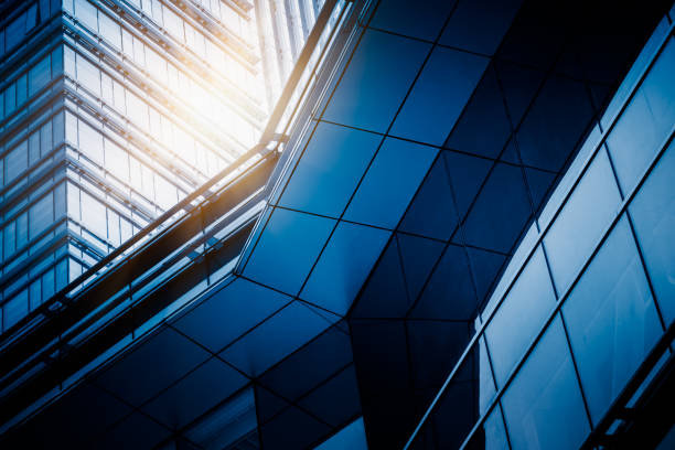 istock Detail glass building background 854999988