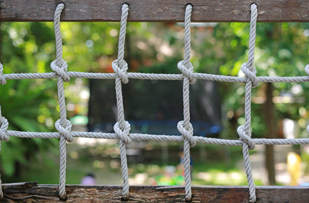 istock Chain Ladder against playground. 855002442