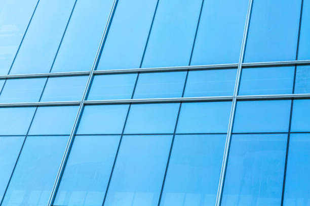 istock Detail glass building background 855002850