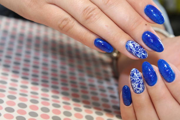 istock stylish design of manicure 855003480