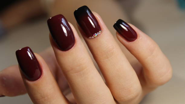 istock stylish design of manicure 855004014