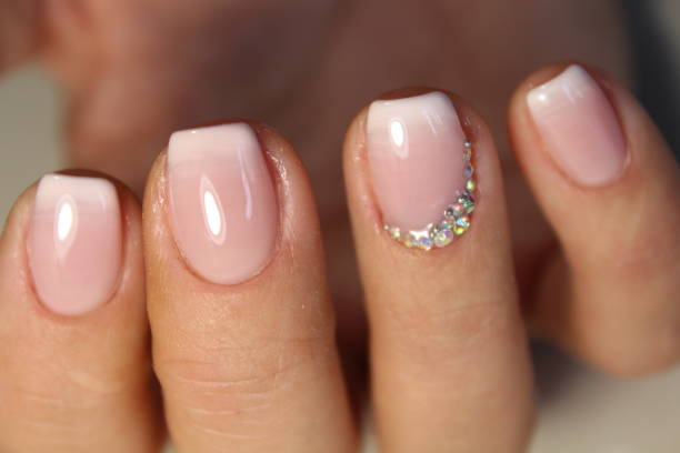 istock Manicure design French 855004682