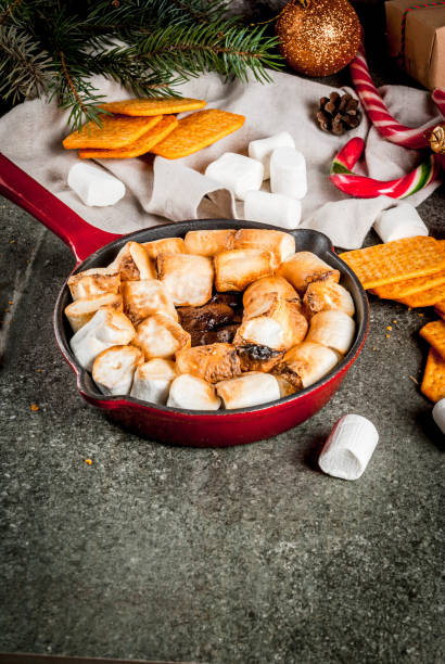 istock Indoor s’mores, baked s’mores dip 855004736